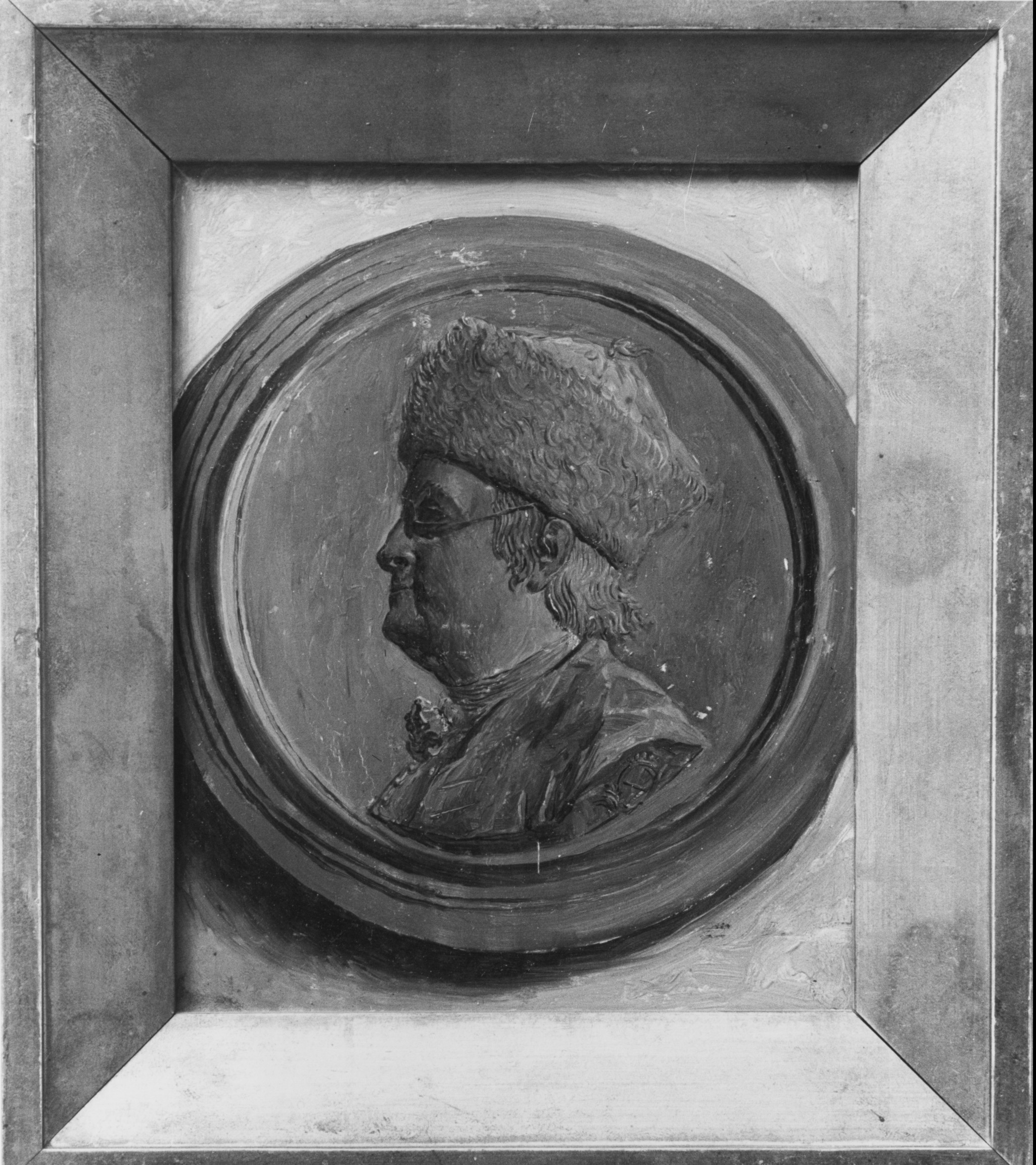 Medallion of Benjamin Franklin