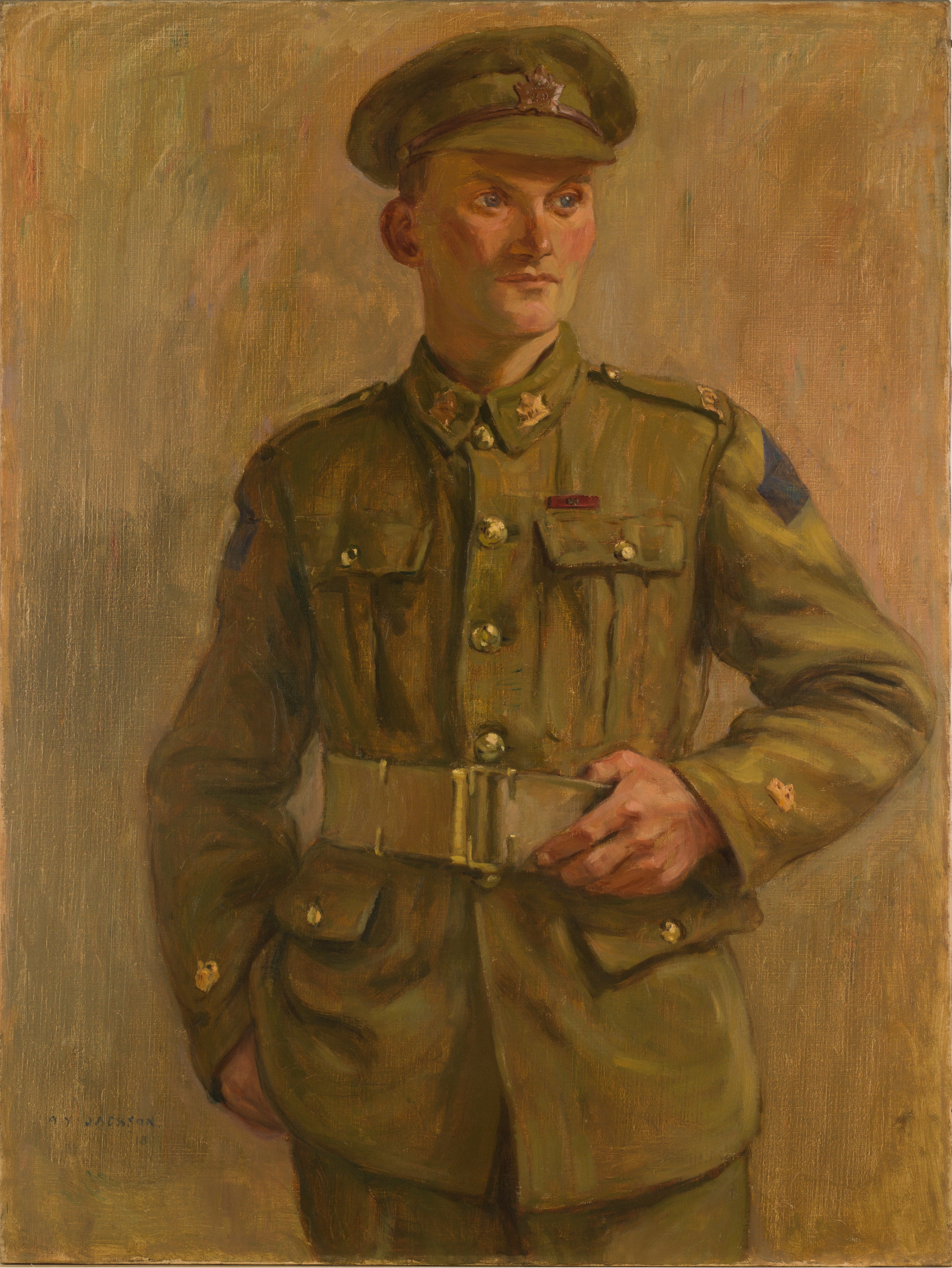 Company Sergeant-Major Robert Hanna, Victoria Cross by A. Y. Jackson