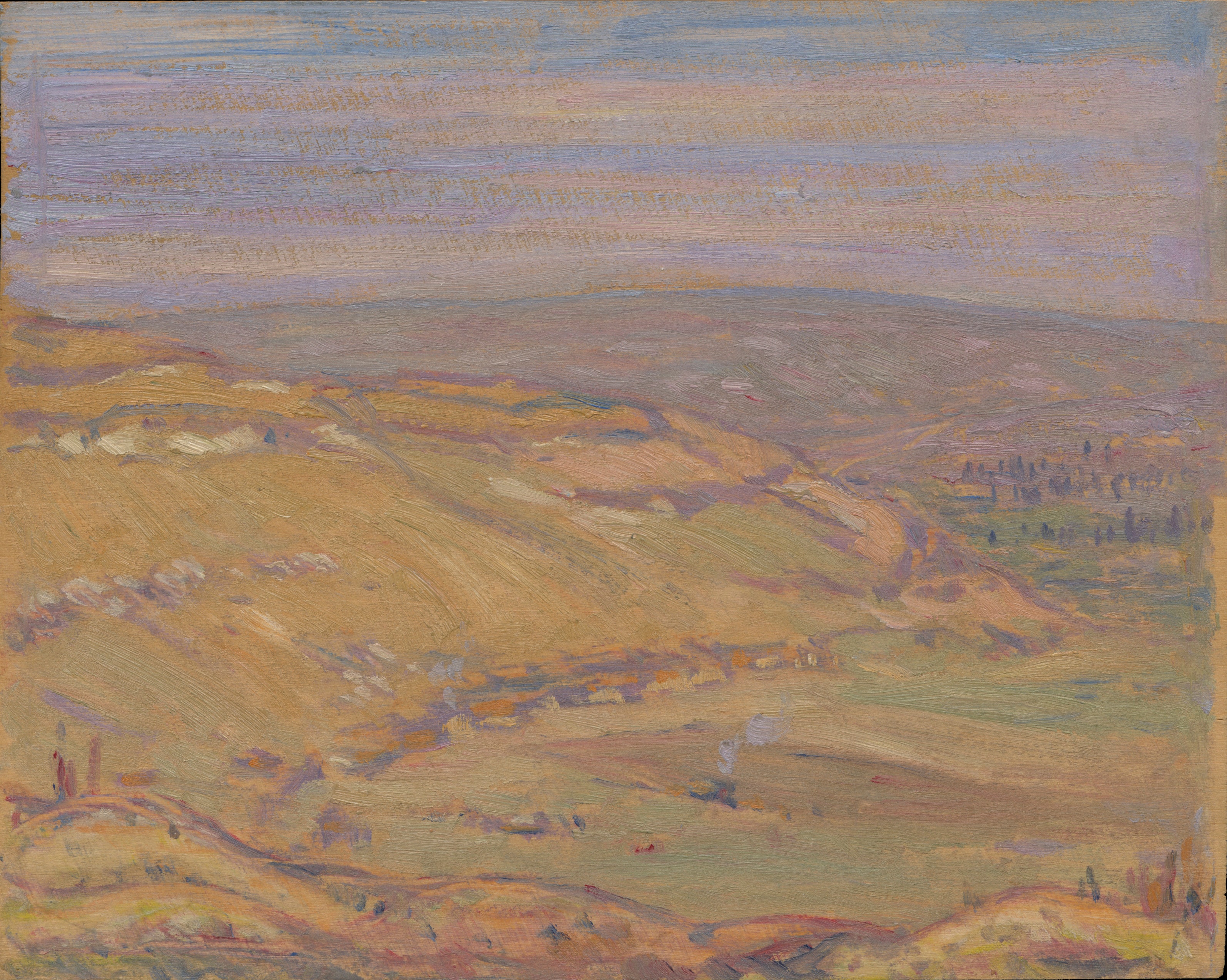 Lorette Ridge (Study) 1918 by A. Y. Jackson
