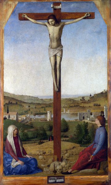 Christ Crucified by Antonello da Messina
