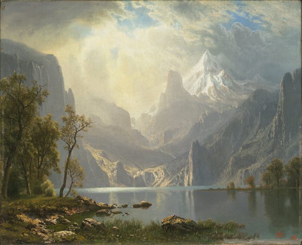 In the Sierras by Albert Bierstadt