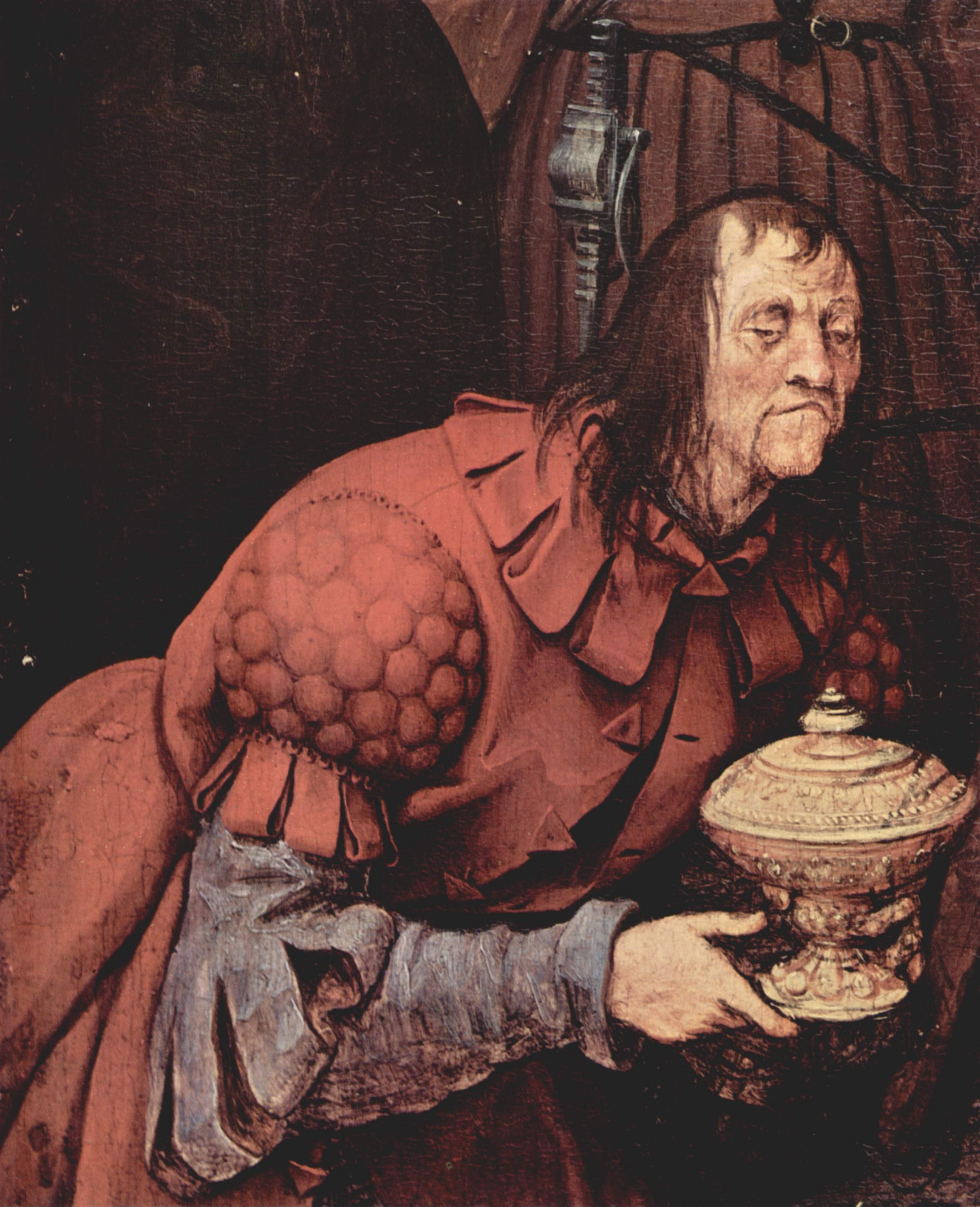 Anbetung der Heiligen Drei Könige , Detail by Pieter Brueghel the Elder