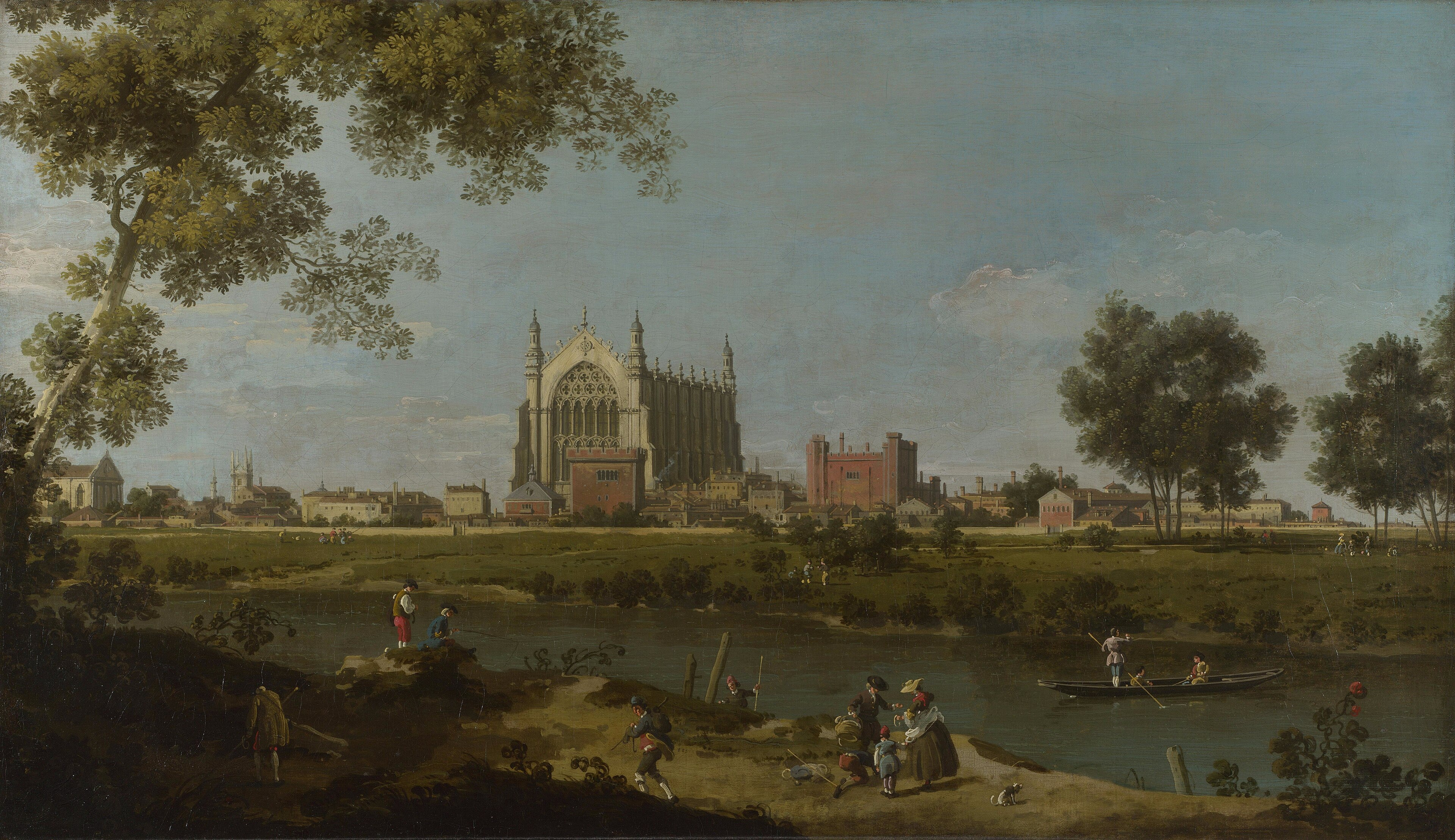 Eton College by Giovanni Antonio Canal