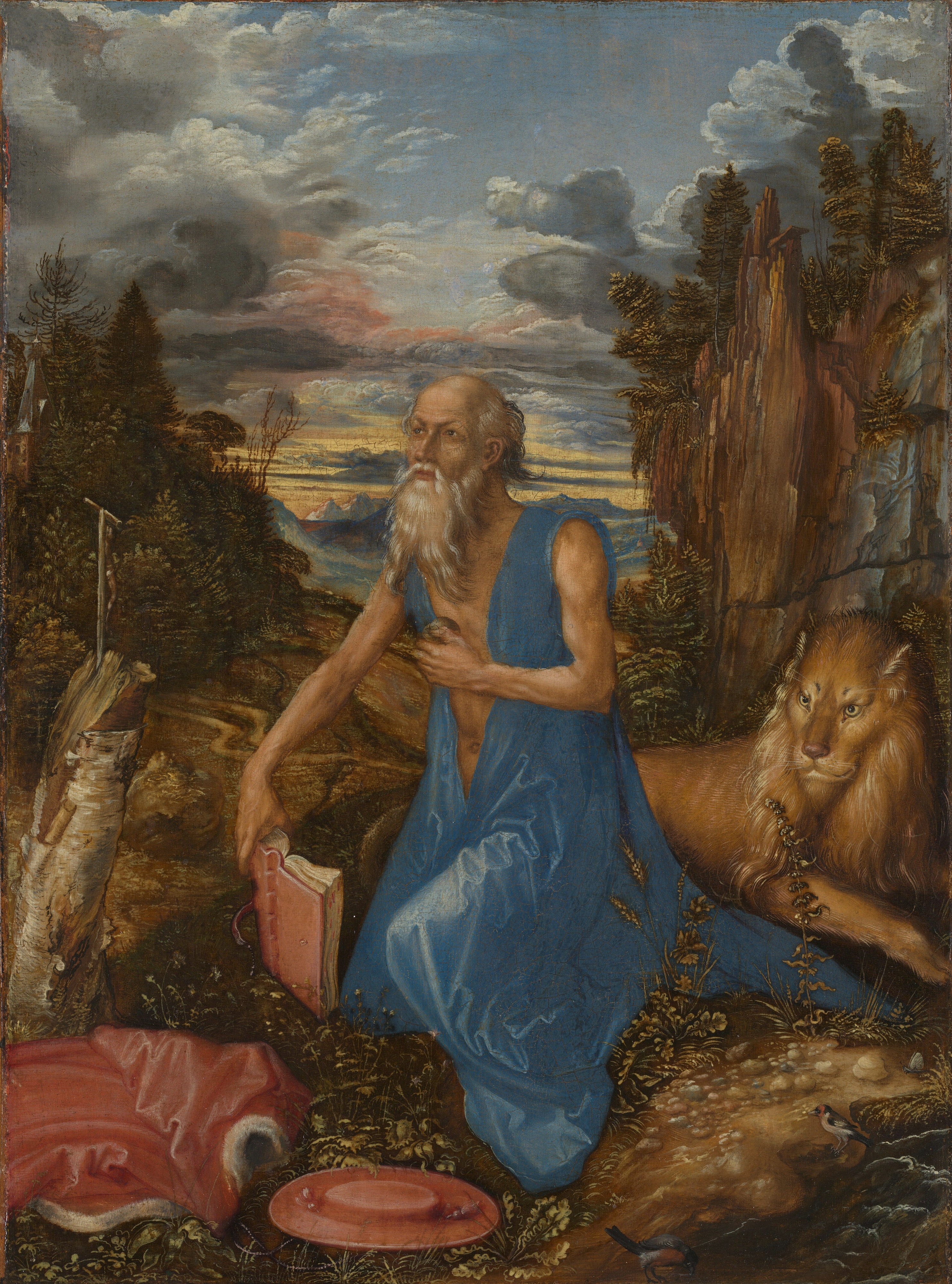St. Jerome in the Wilderness by Albrecht Dürer