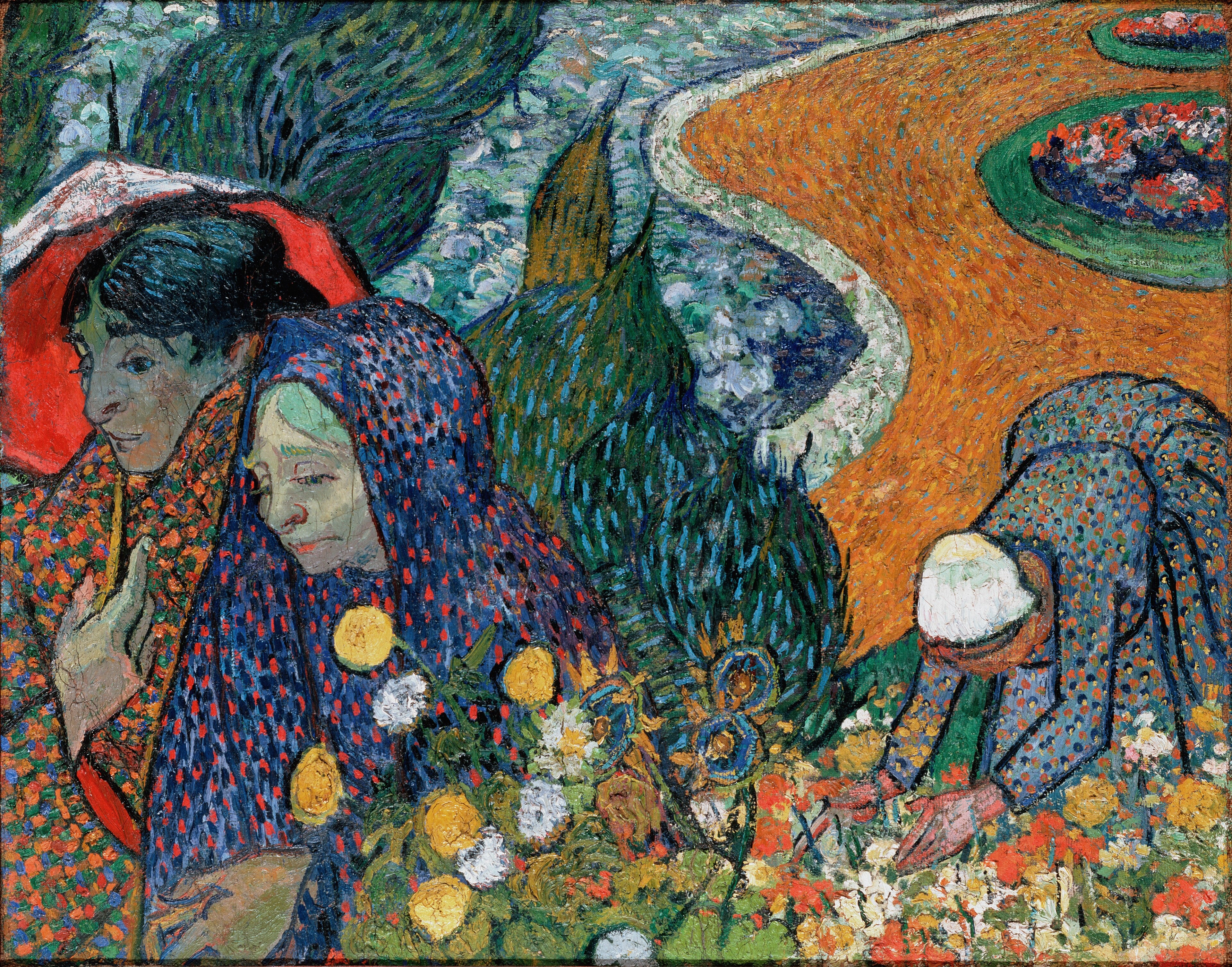 Memory of the Garden at Etten, 1888-11, by Vincent van Gogh