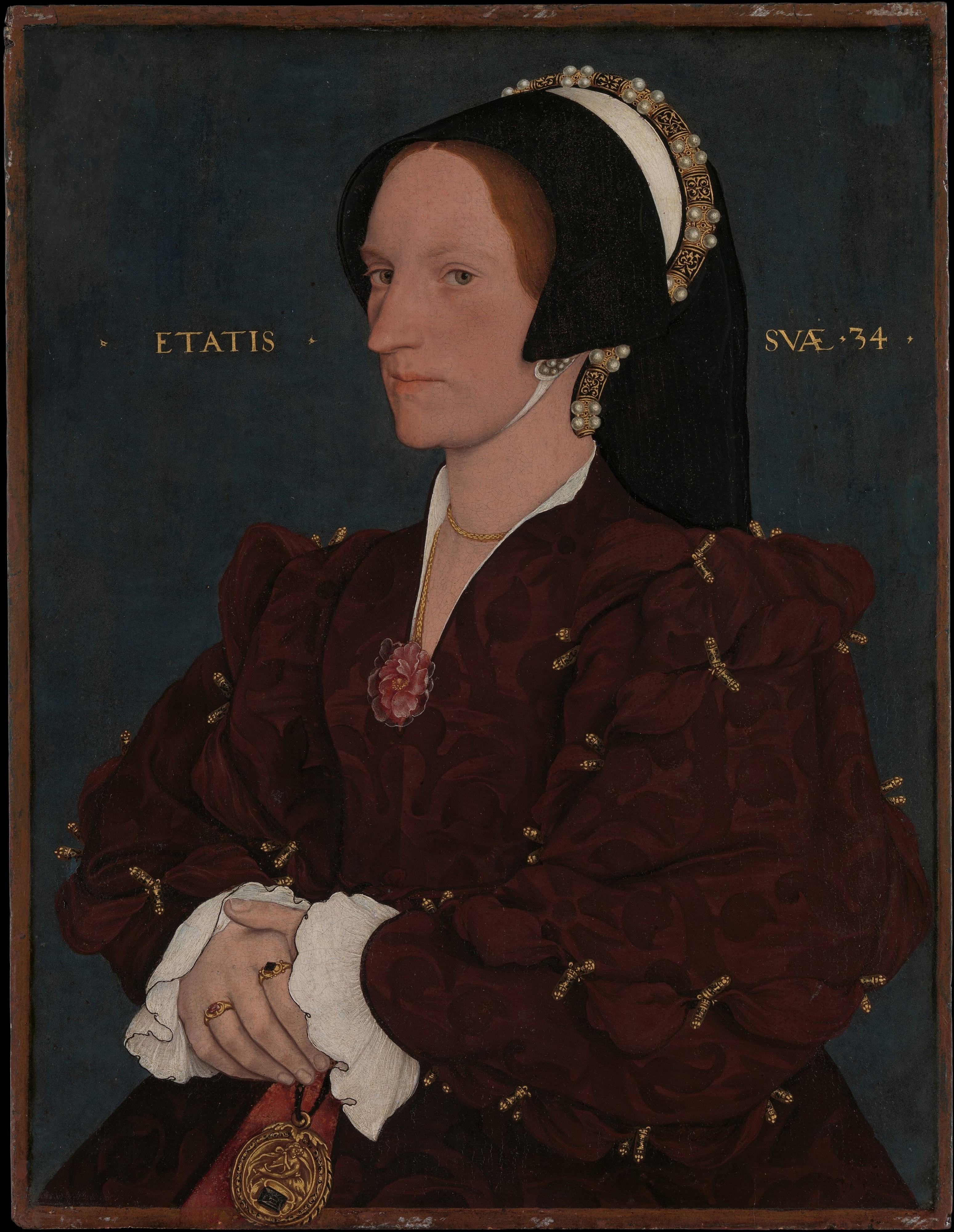 Portrait of Margaret Wyatt, Lady Lee by Hans Holbein the Younger