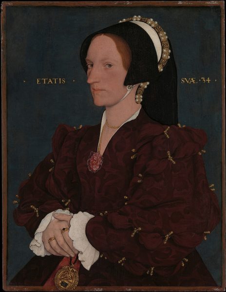 Portrait of Margaret Wyatt, Lady Lee by Hans Holbein the Younger