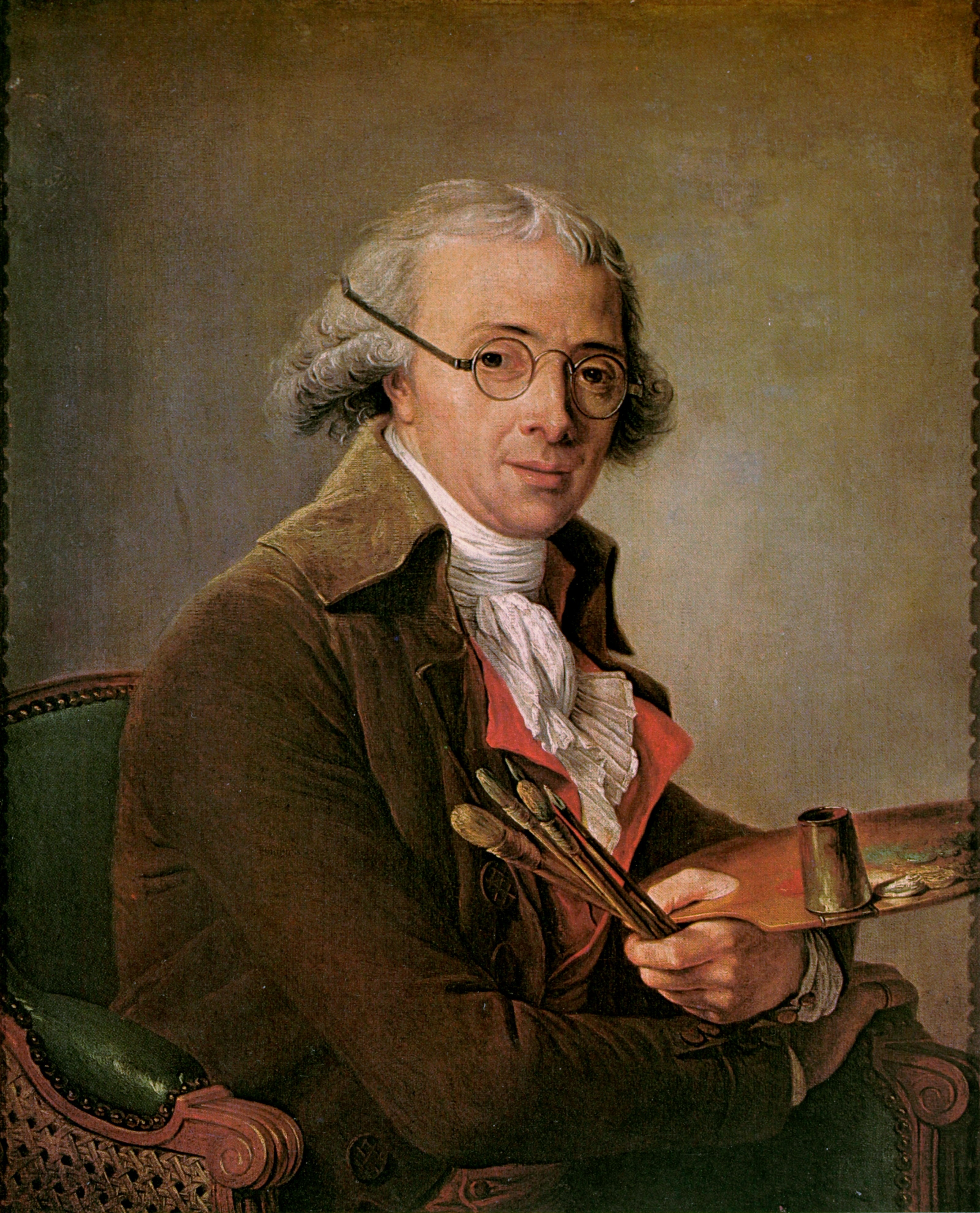 Portrait of François André Vincent by Adélaïde Labille-Guiard