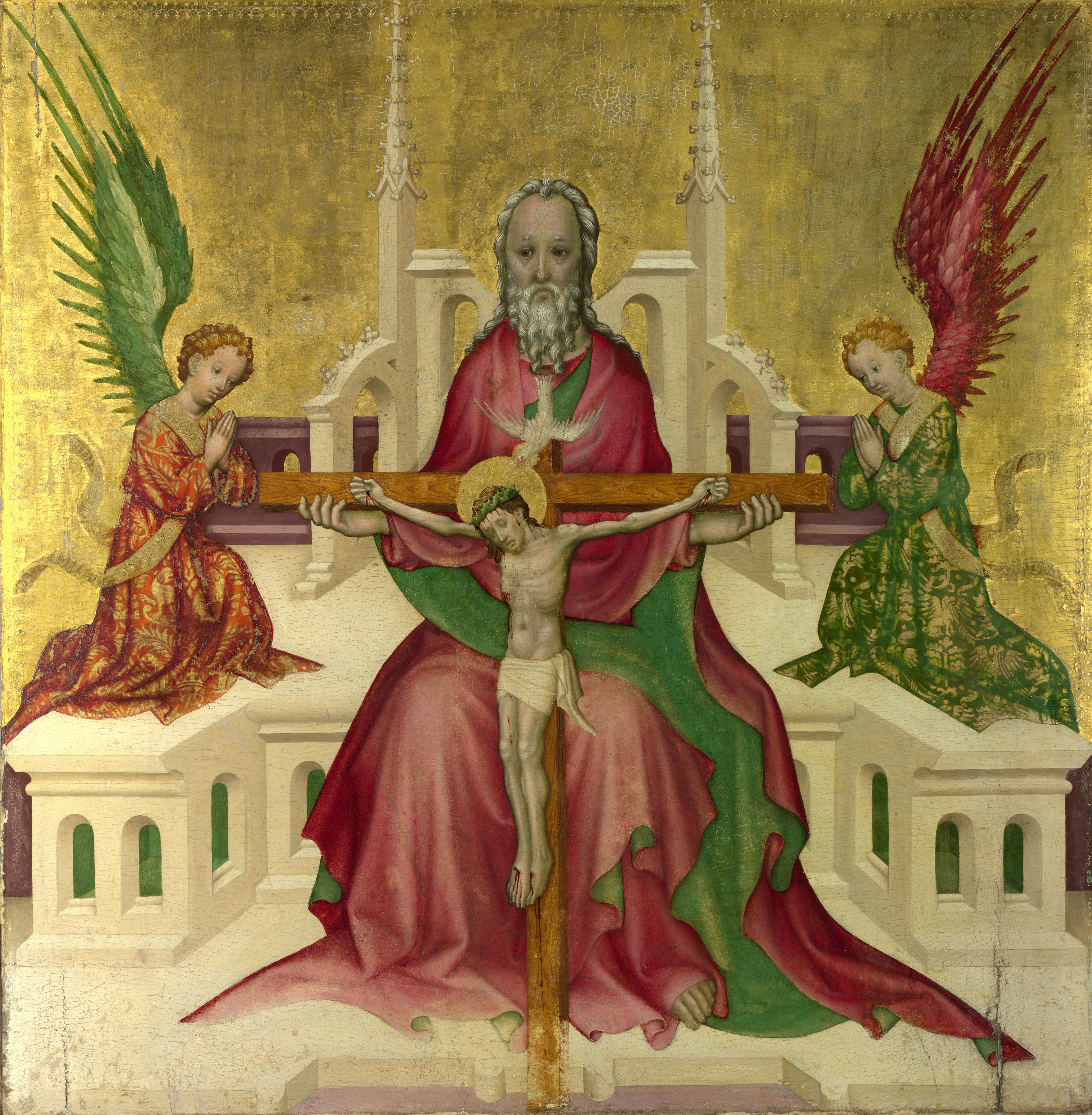 The Trinity with Christ Crucified by Unidentified painter