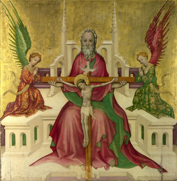 The Trinity with Christ Crucified by Unidentified painter