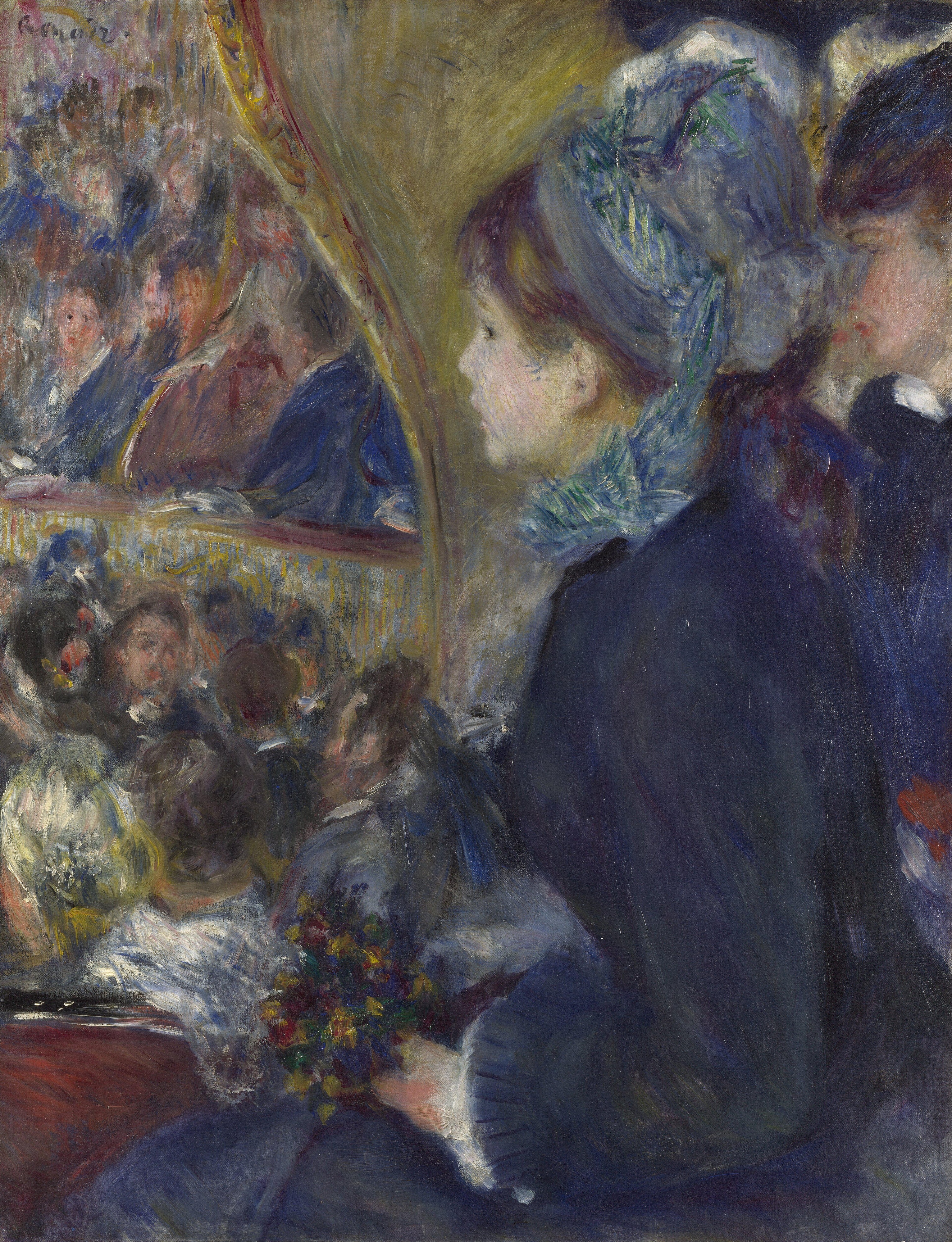 La Première sortie ou Le Café-Concert by Pierre-Auguste Renoir