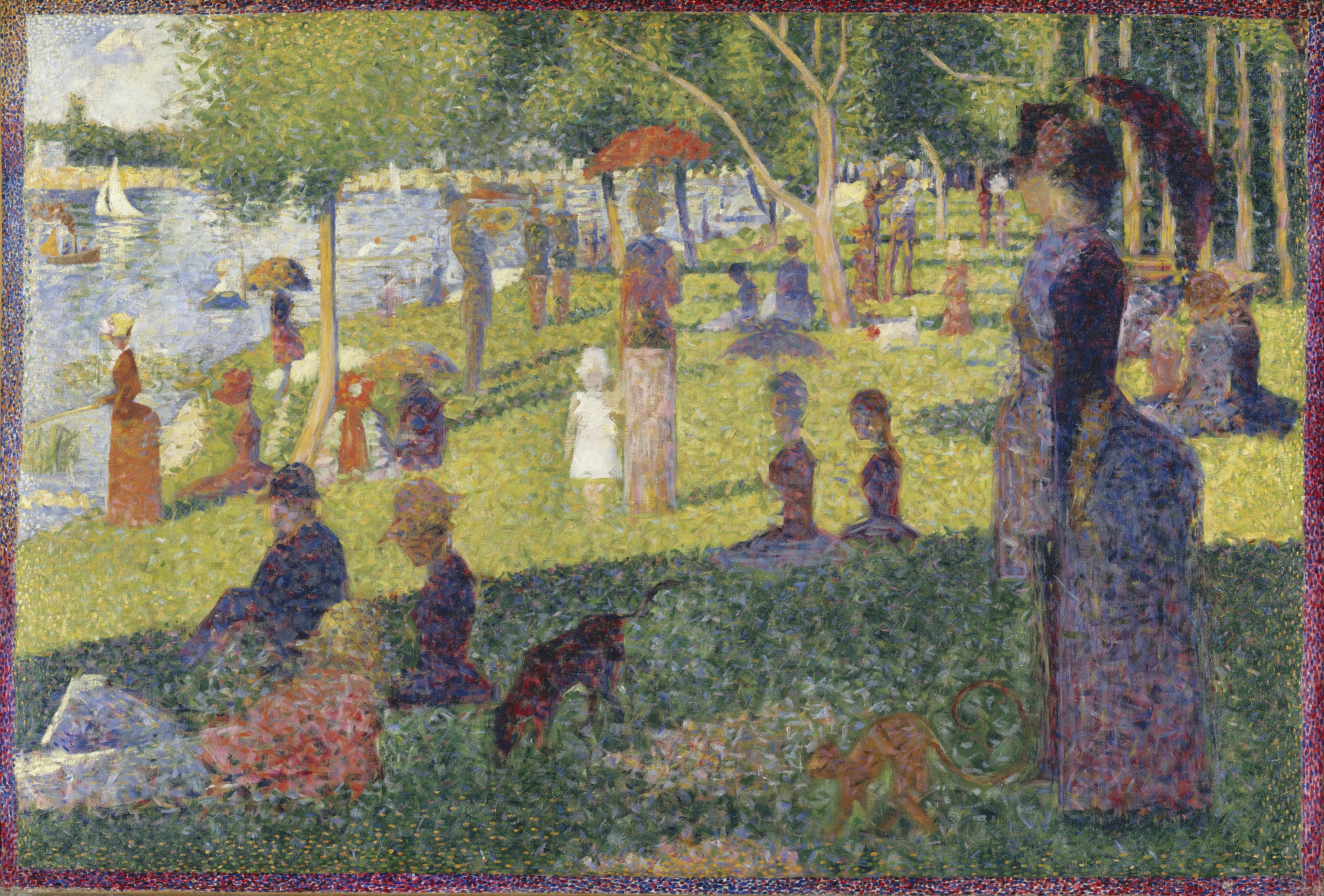Study for "A Sunday on La Grande Jatte" by Georges Seurat