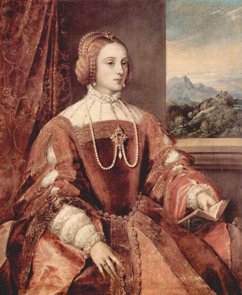 Portrait of Isabella of Portugal by Titian