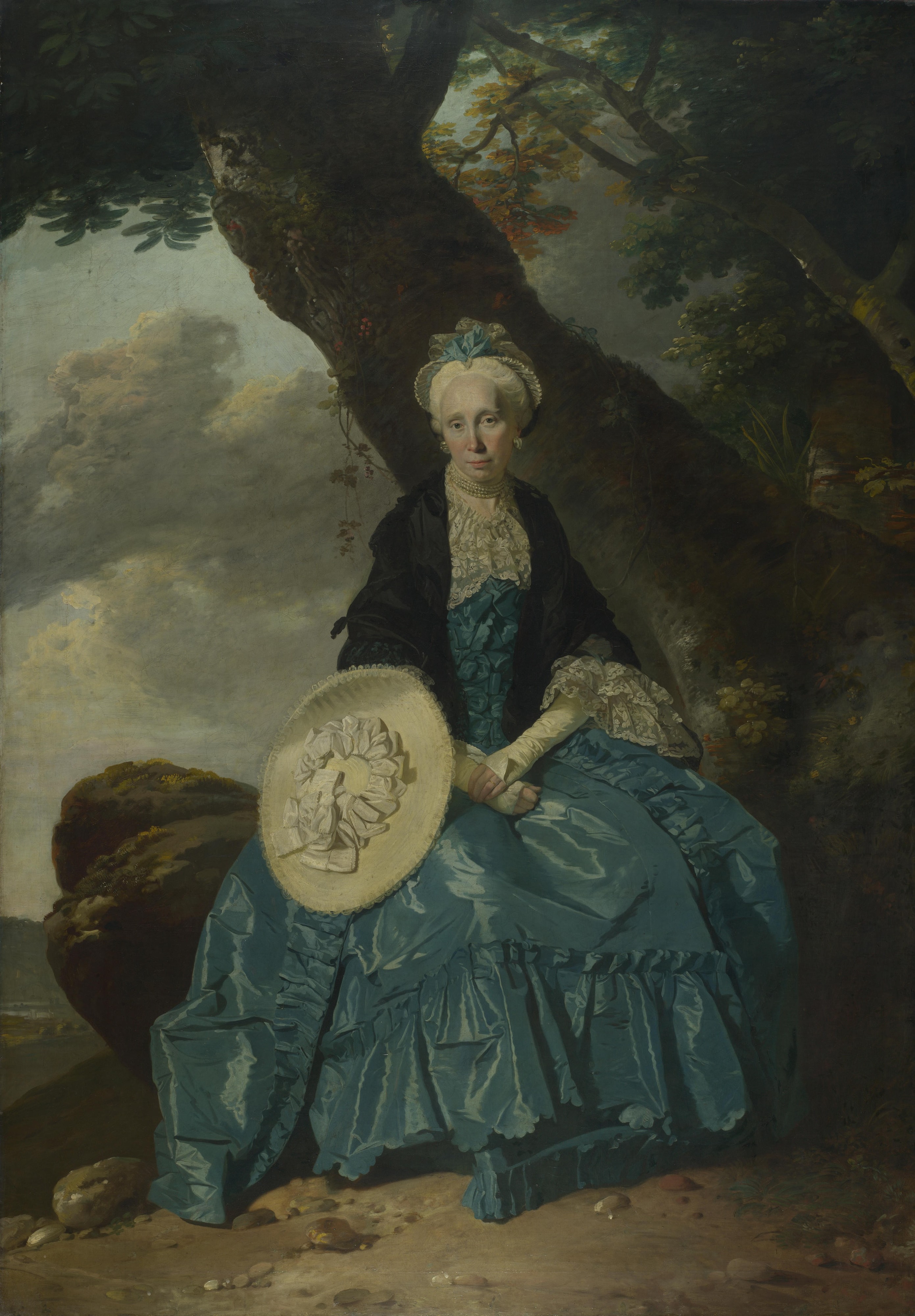 Mrs. Oswald by Johann Zoffany