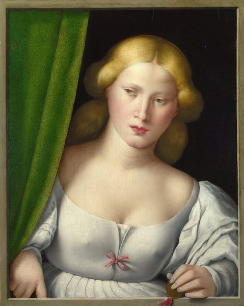Woman at a Window by Unidentified painter