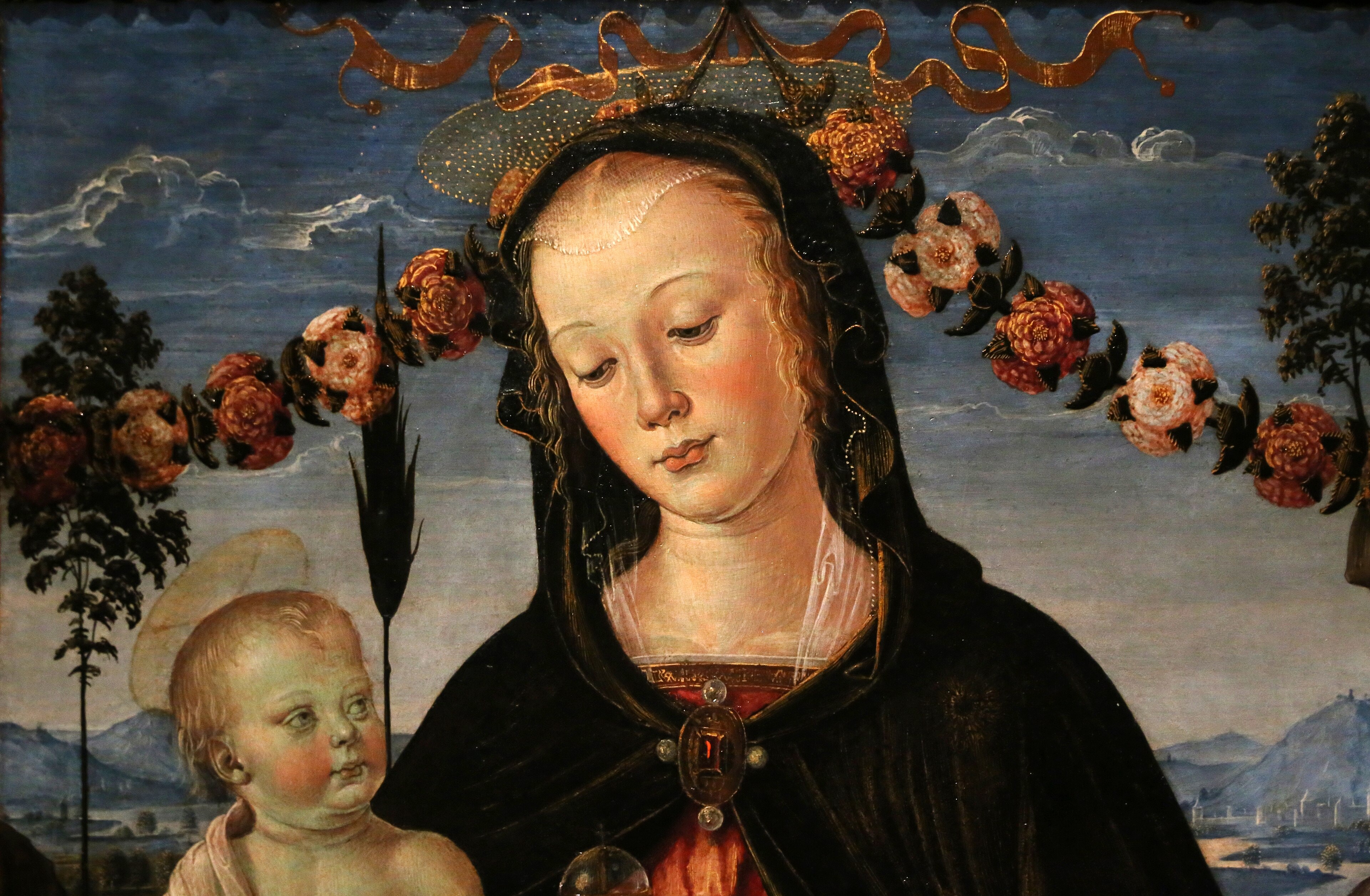 The Virgin and Child by Umbria