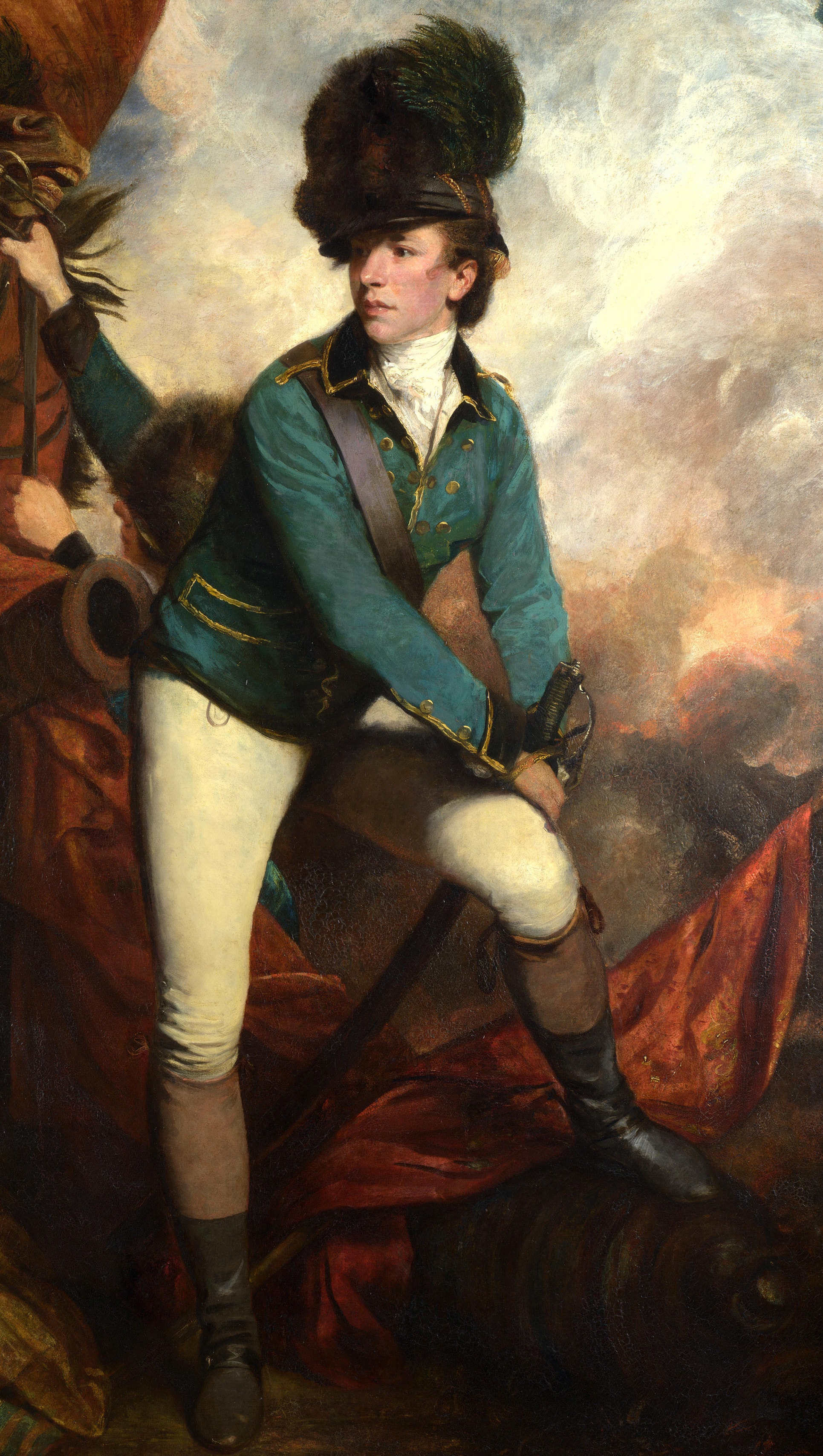 Portrait of Sir Banastre Tarleton (1754-1833) by Joshua Reynolds