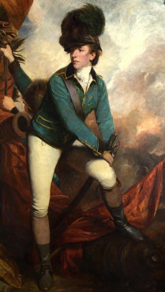 Portrait of Sir Banastre Tarleton (1754-1833) by Joshua Reynolds