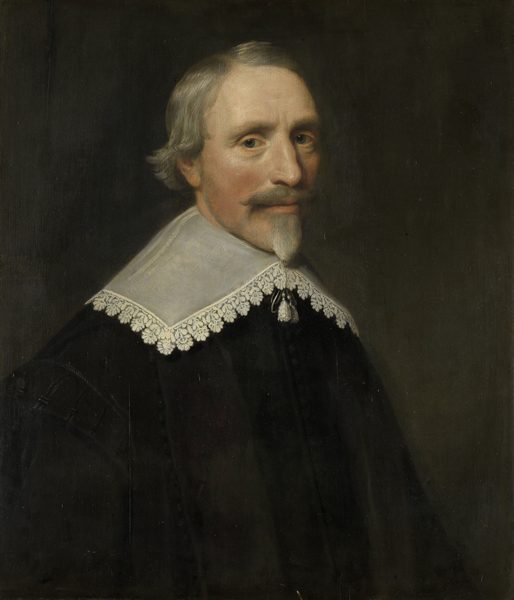 Portrait of Jacob Cats, Grand Pensionary of Holland and West-Friesland and Poet by Michiel Jansz. van Mierevelt