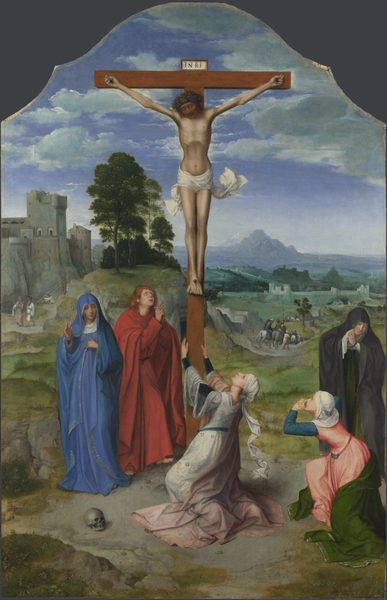 The Crucifixion by Quinten Metsys