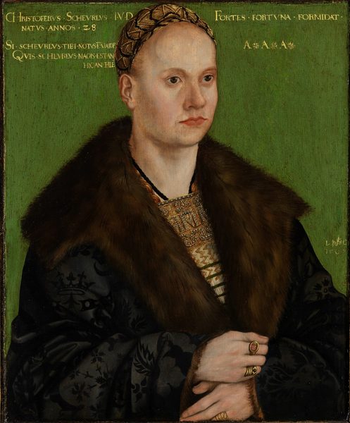 Portrait of the Humanist Christoph Scheurl by Lucas Cranach the Elder