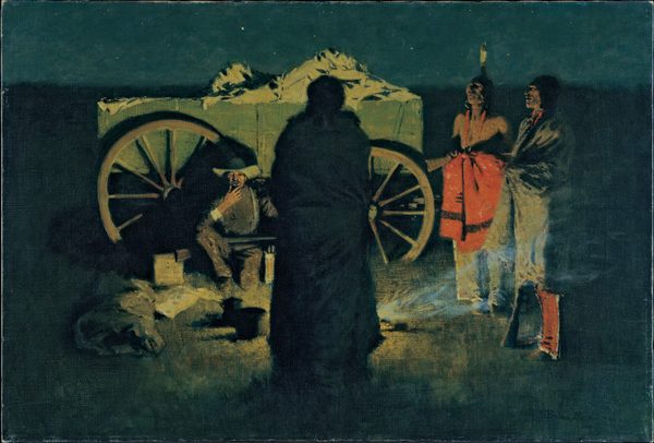 Shotgun Hospitality by Frederic Remington