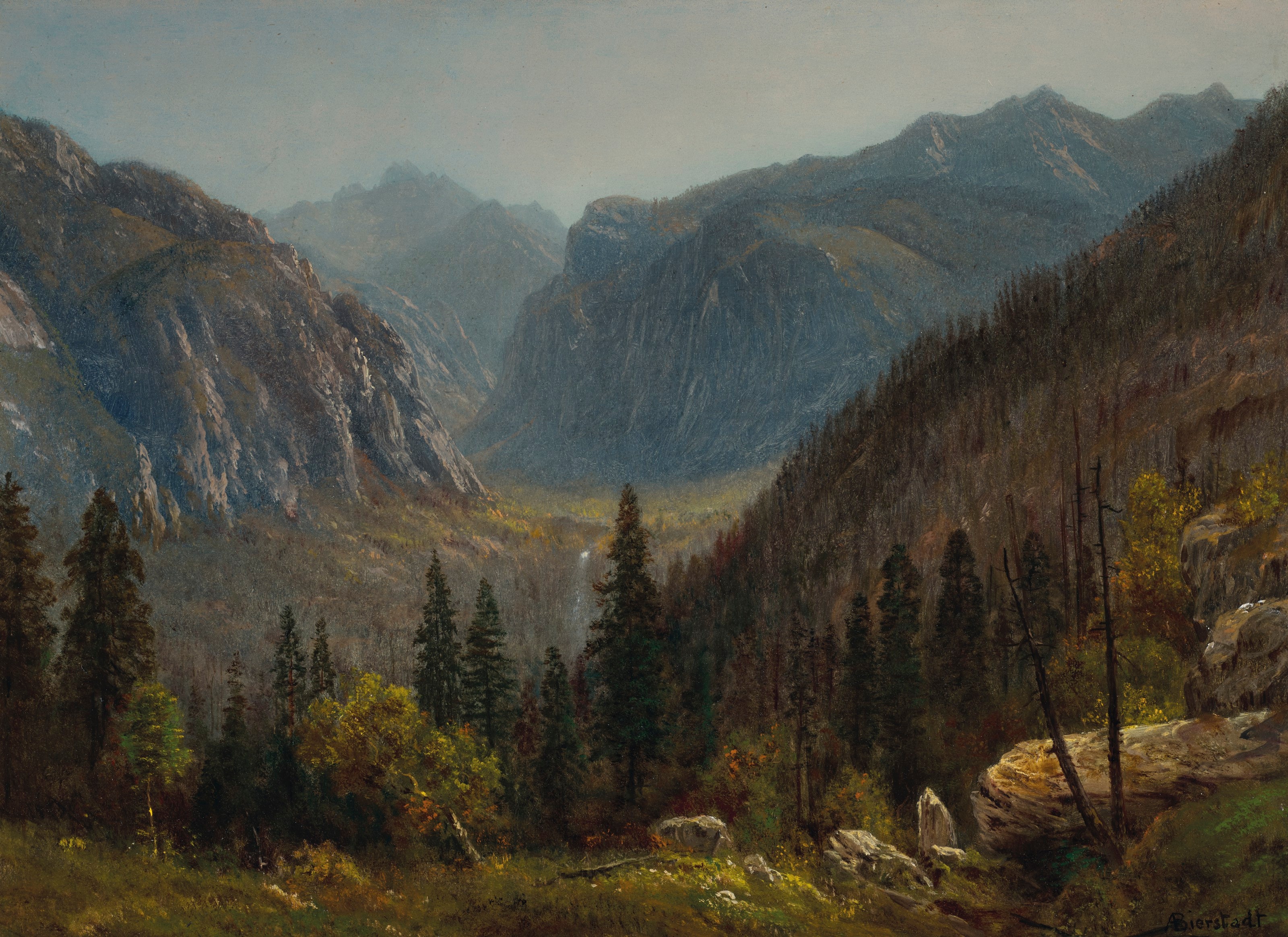 The American Rockies by Albert Bierstadt