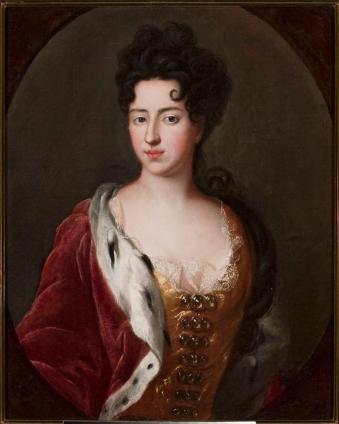 Portrait of Queen Catherine Opalińska by Ádám Mányoki