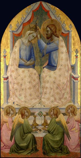 Coronation of the Virgin by Agnolo Gaddi