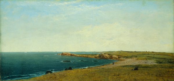 A work made of oil on canvas.