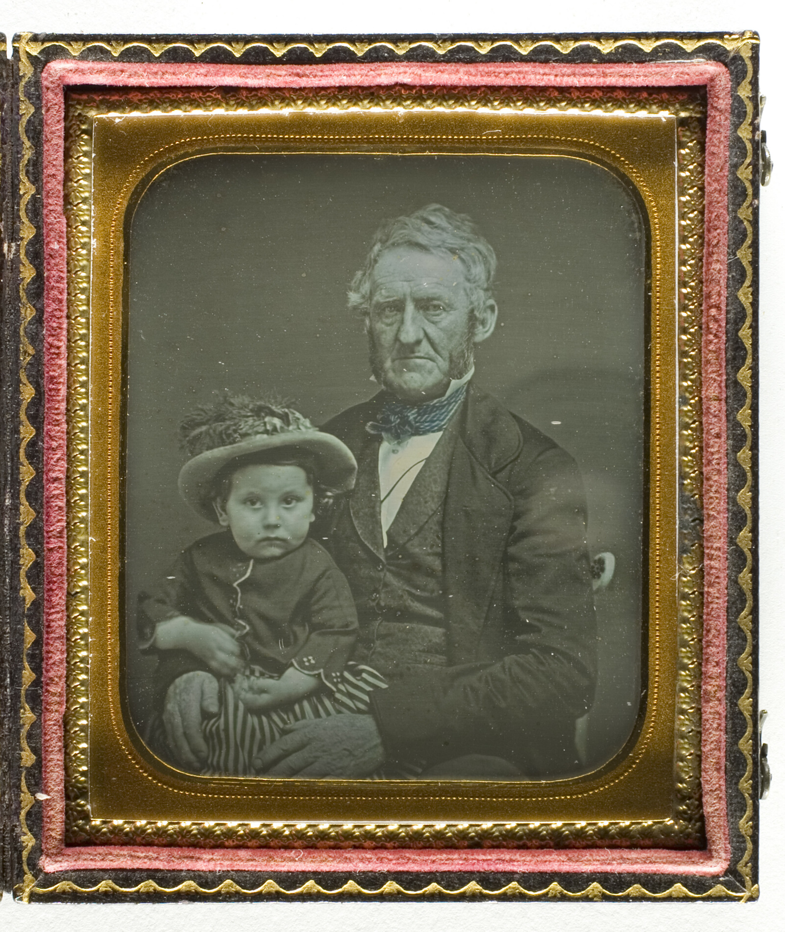 A work made of daguerreotype.