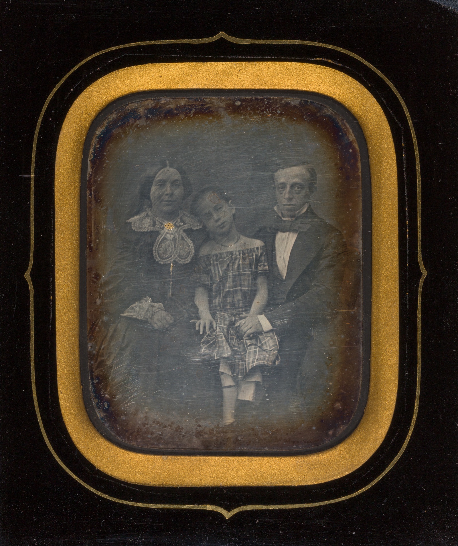 A work made of daguerreotype.