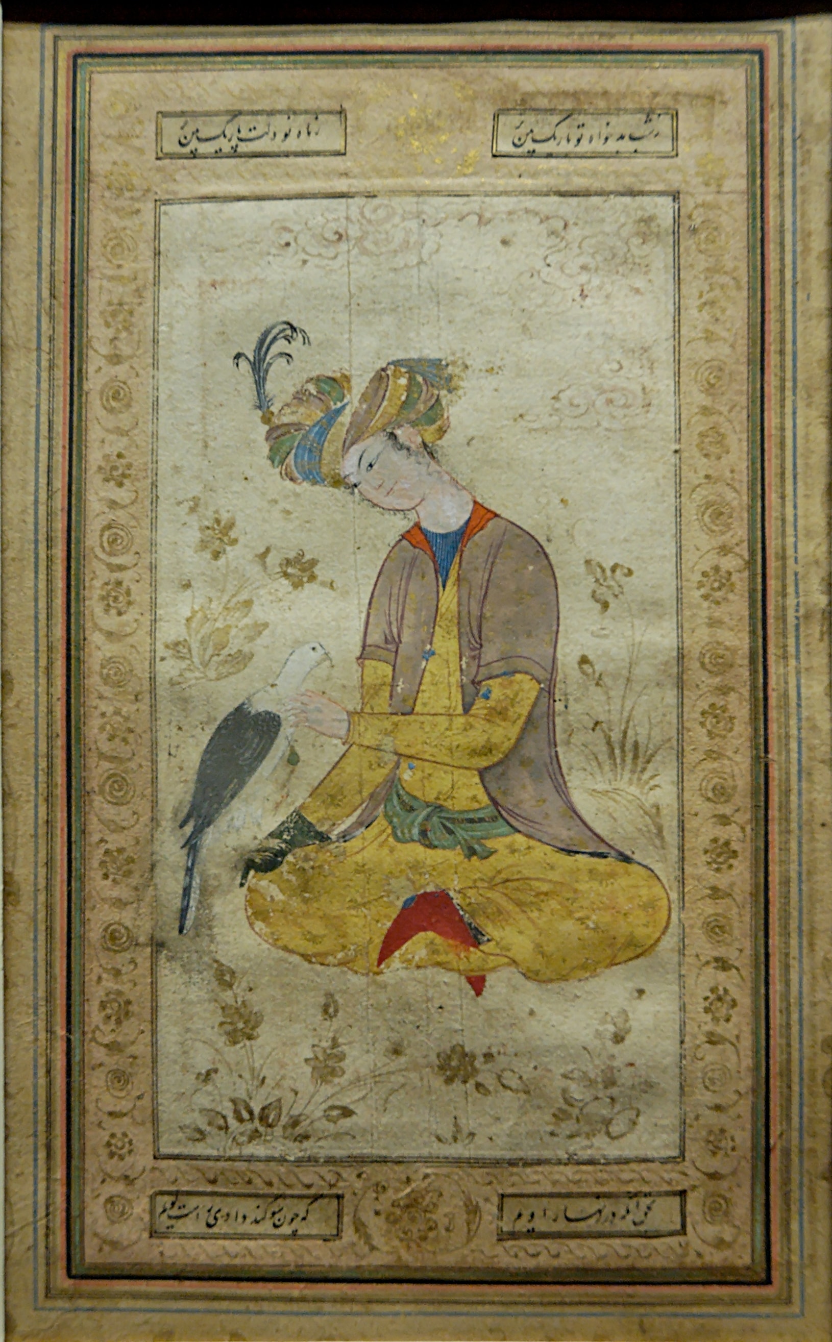 Hunter hawk Louvre OA7506 by Unknown artist Unknown artist