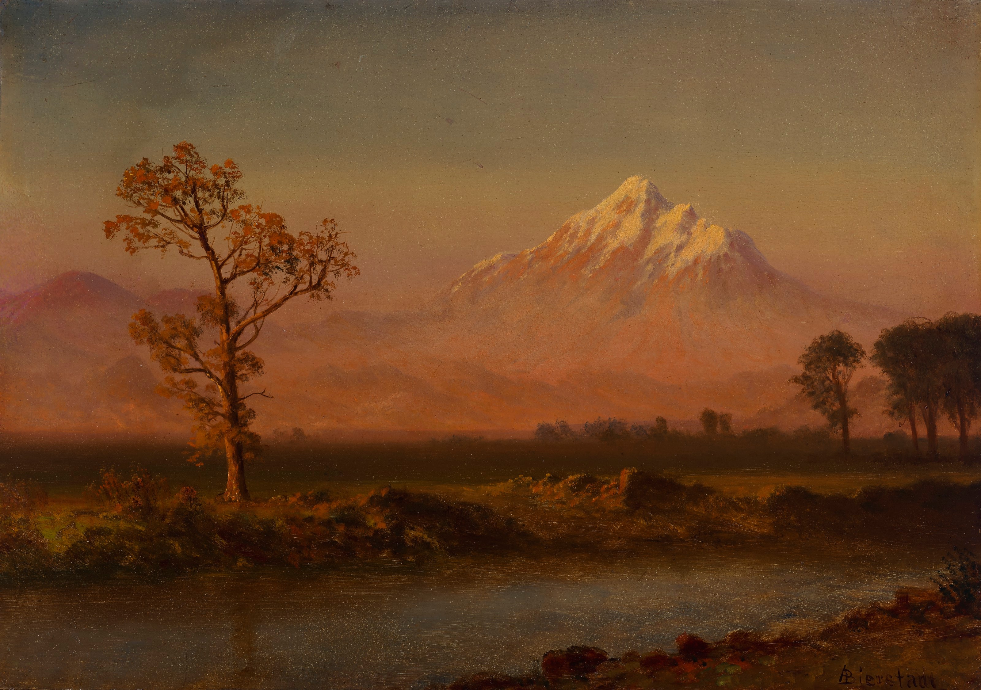 Mount Hood by Albert Bierstadt