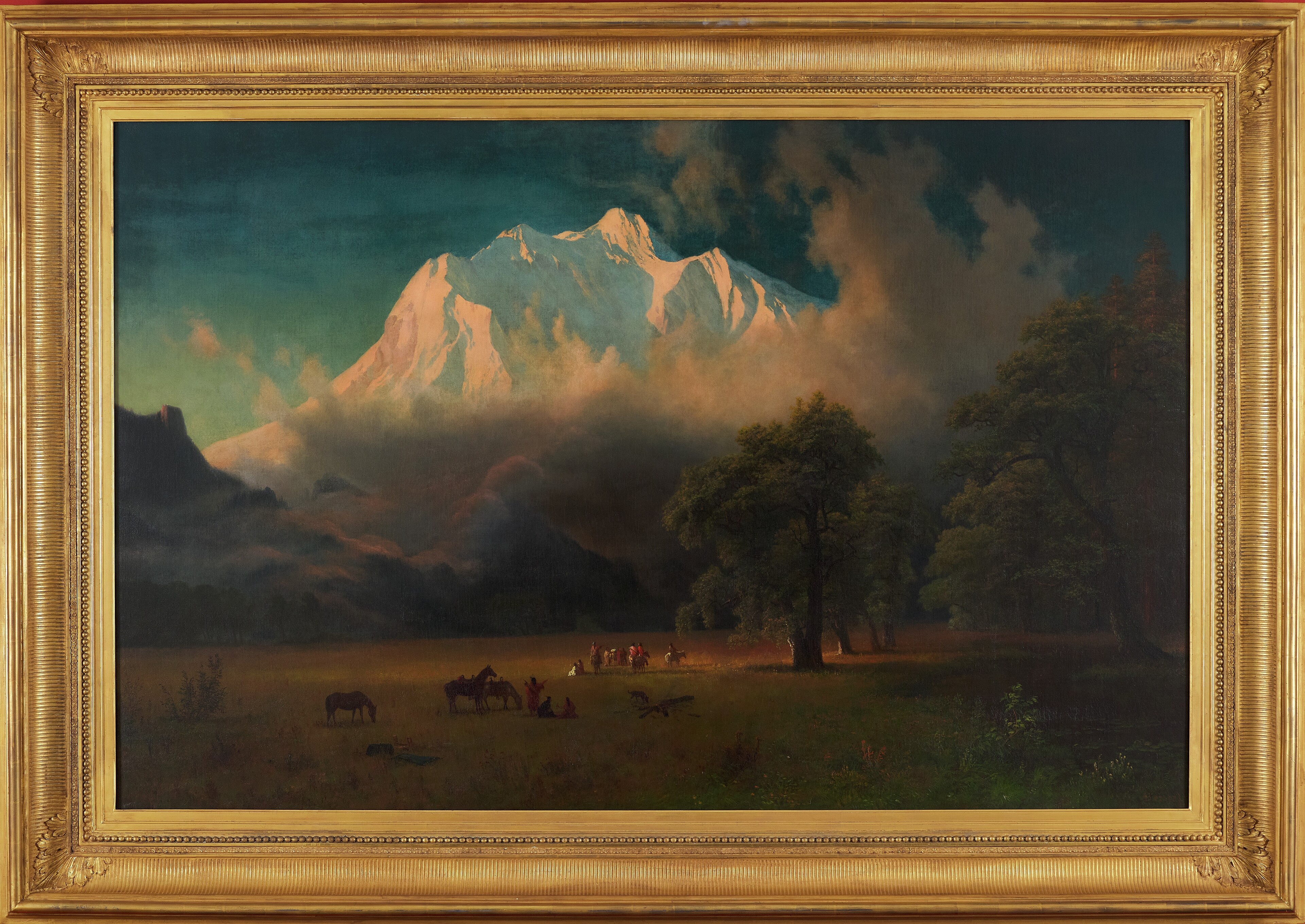 Mount Adams, Washington by Albert Bierstadt