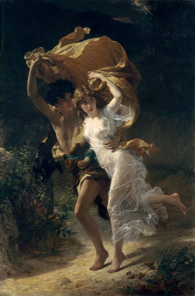 The Storm by Pierre Auguste Cot