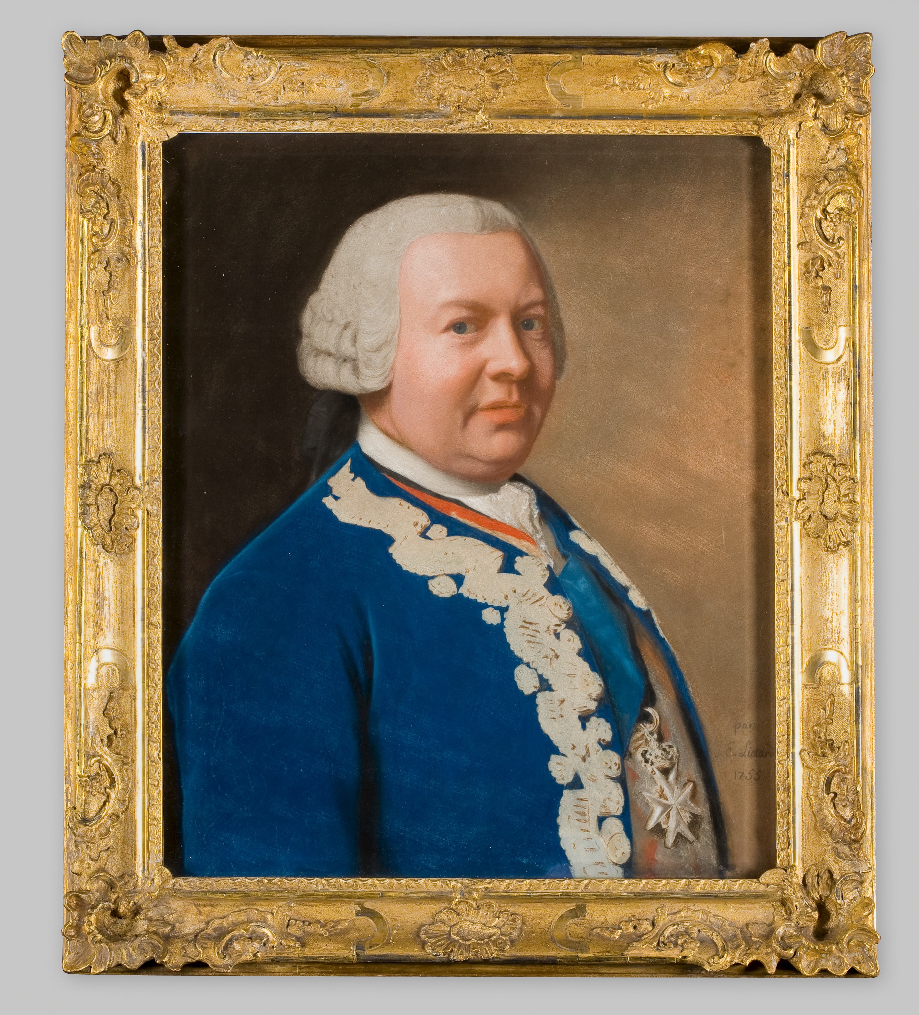 Liotard - Lodewijk Ernst, hertog van Brunswijk-Wolfenbüttel (1718-1788) 1755, BR3118 by Jean-Étienne Liotard