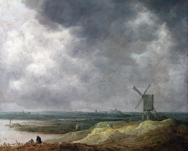 A Windmill by a River by Jan van Goyen