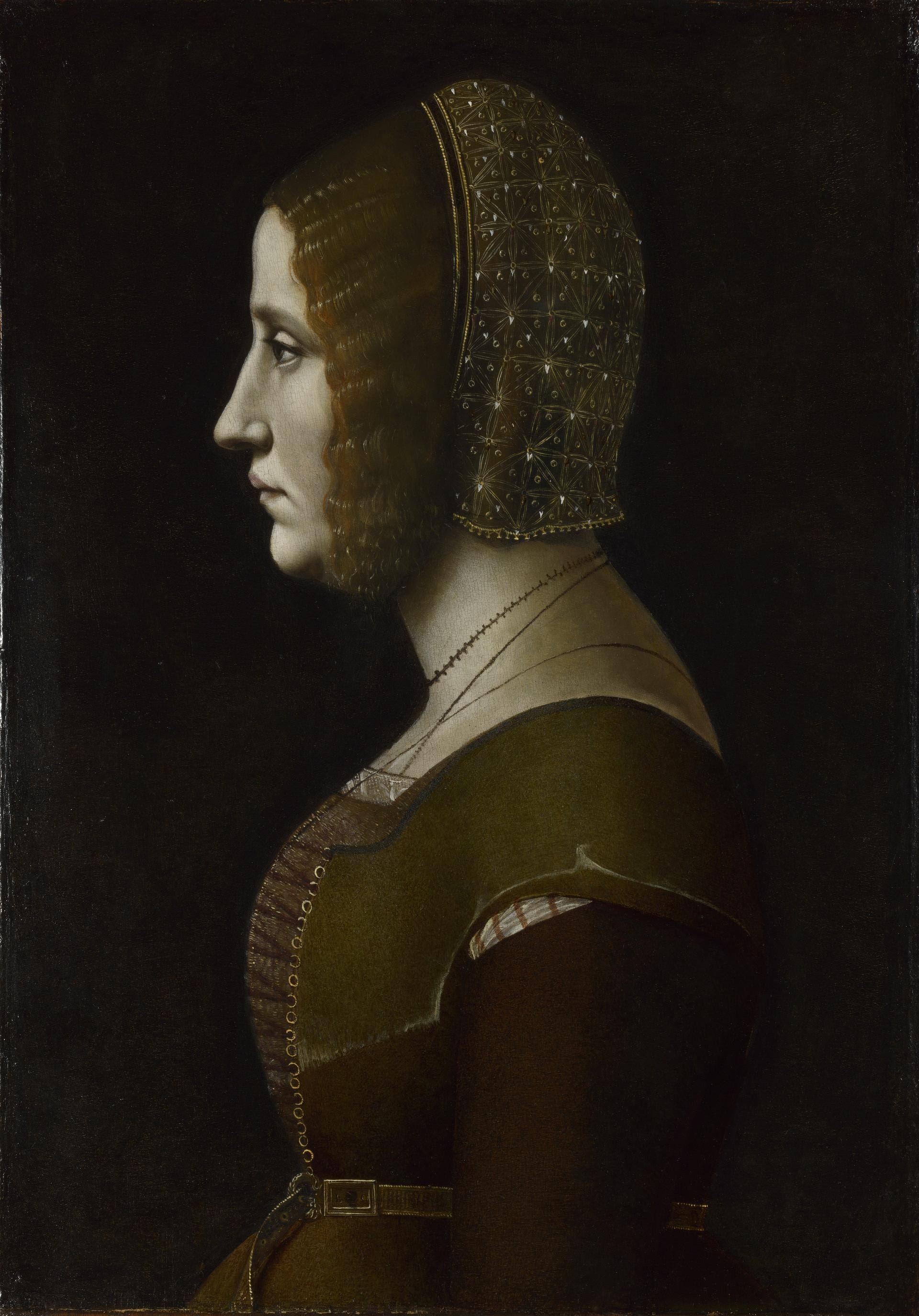 Portrait of a Lady (Tullymore portrait) by Giovanni Ambrogio de Predis