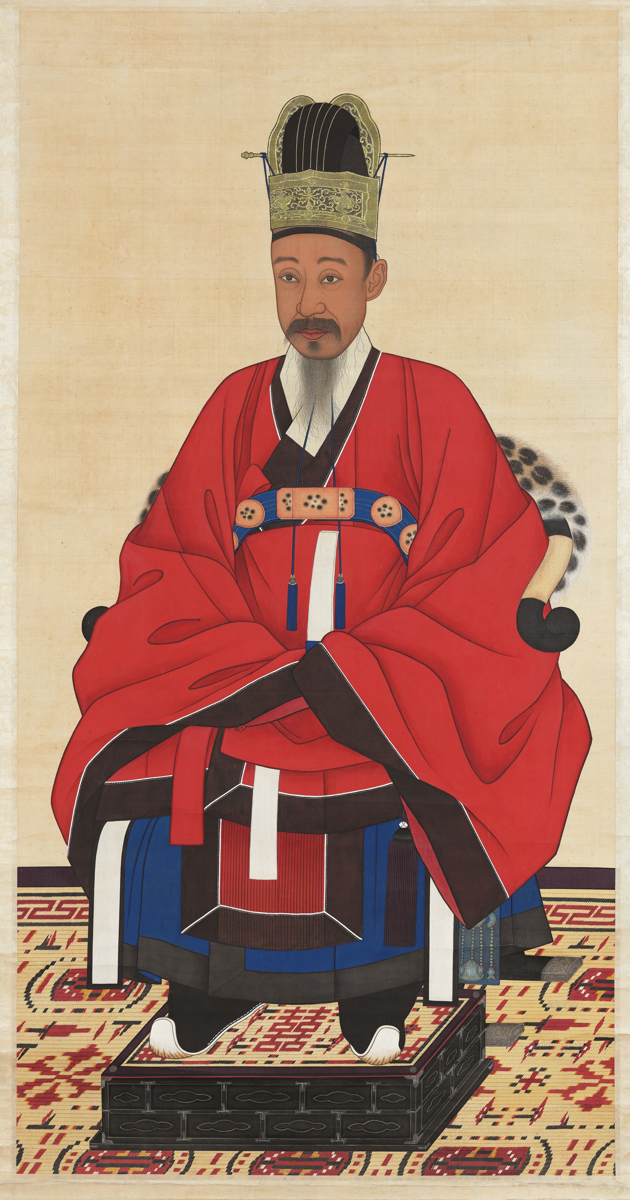 이하응 초상 by 이한철(李漢喆, 1812～1893이후), 유숙(劉淑, 1827～1873)으로 추정됨