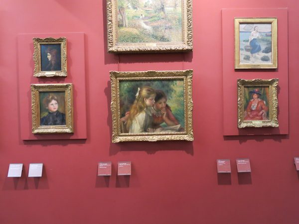 Some impressionist paintings in the Louvre by Tangopaso