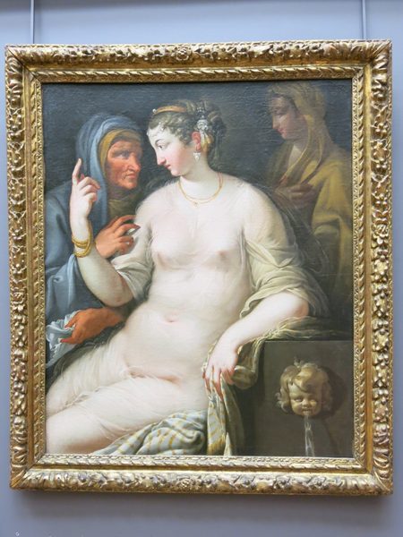 Nicolò dell'Abate - Vertumne et Pomone (Louvre, RF 2007.8) by Tangopaso