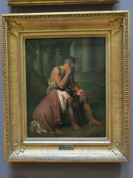 Oedipe et Antigone - Johann Peter Kraft (Louvre, RF 1985-17) by Tangopaso