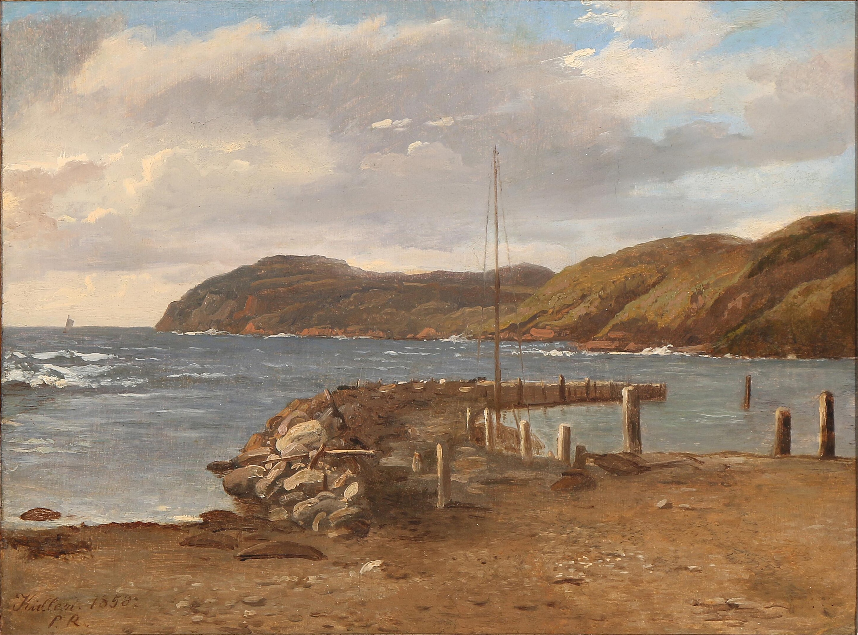 Coastal view from Kullen, Sweden by Johan Peter Raadsig