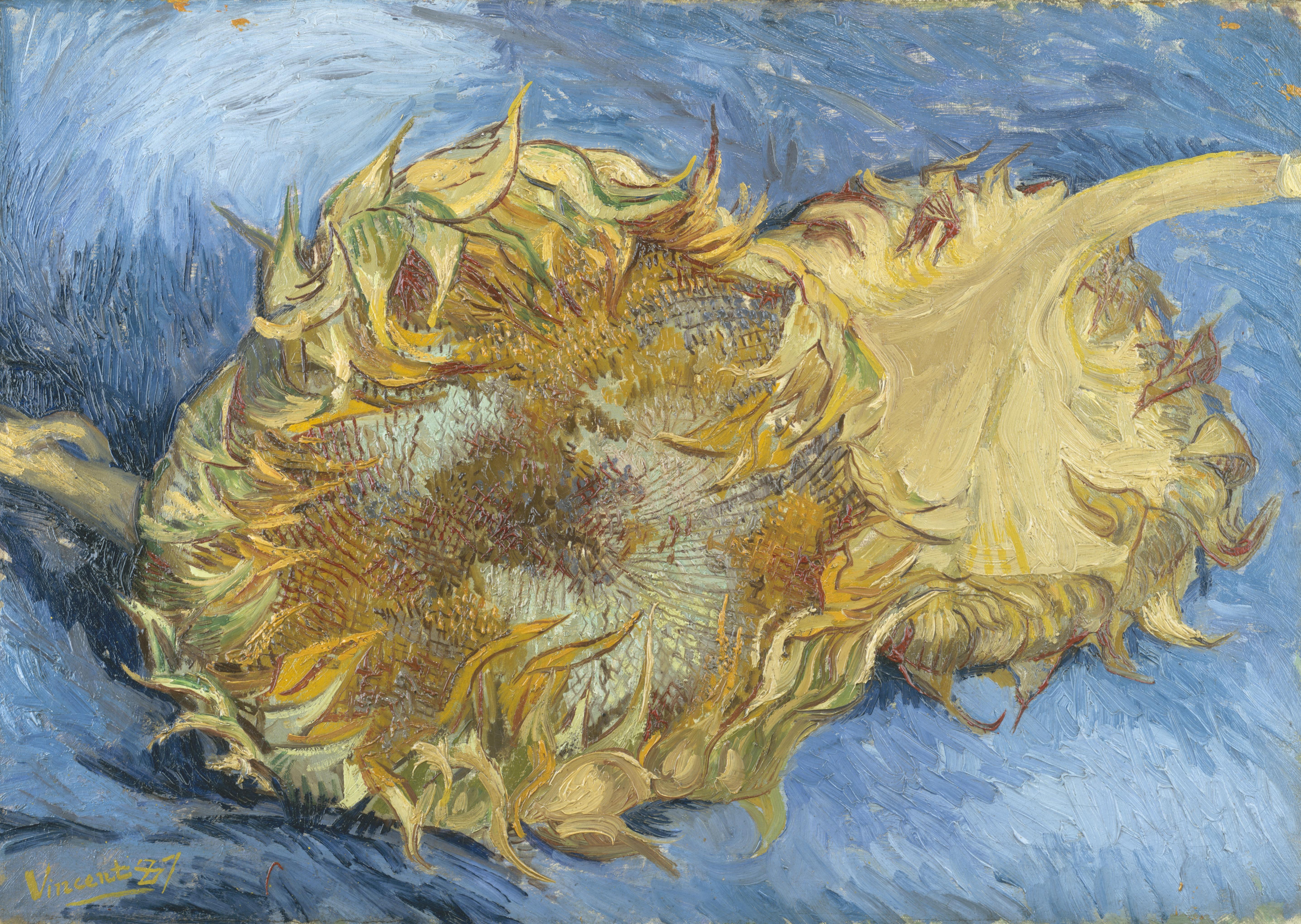 Sunflowers, 1887, by Vincent van Gogh