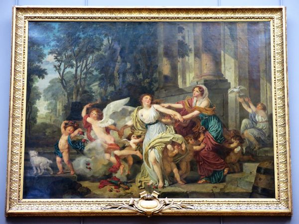 Greuze - L'Innocence entrainée par l'amour (Louvre, RF 2154) by Tangopaso