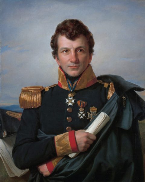 Johannes van den Bosch (1780-1844), Governor-General of the Dutch East Indies, Colonial Minister by Cornelis Kruseman