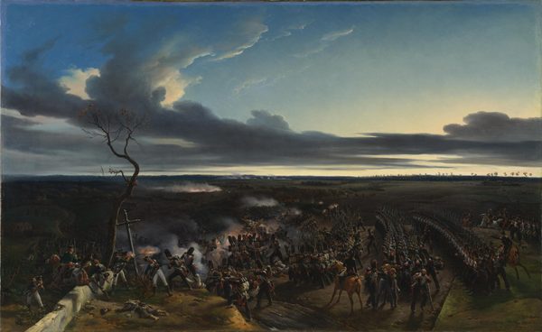 The battle of Montmirail by Horace Vernet