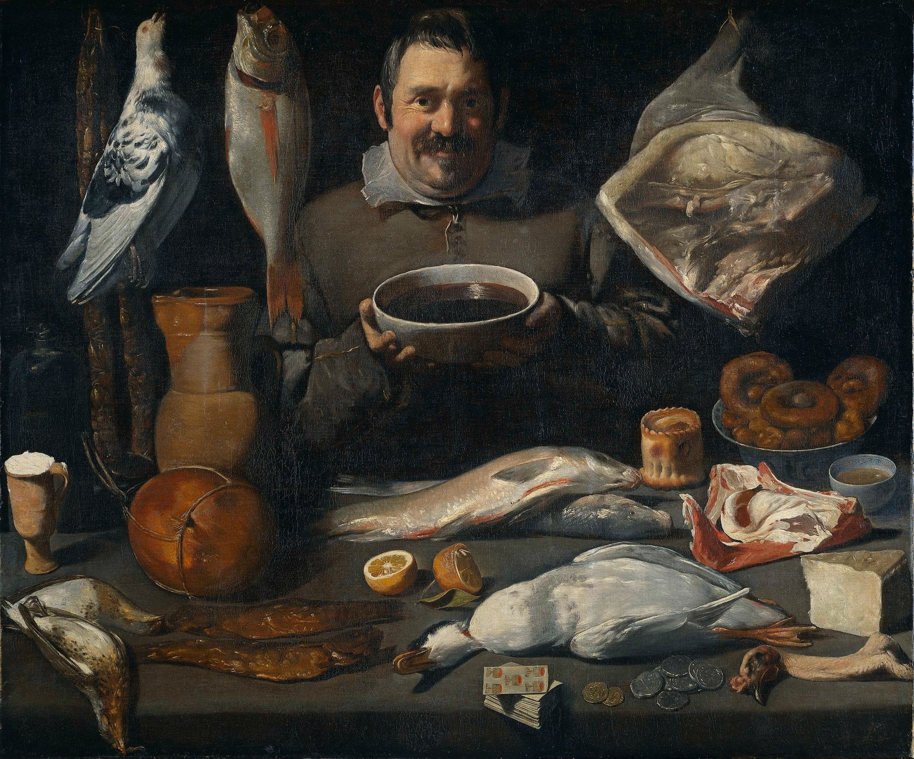 Kitchen Scene - 1610-25 by Unknown author Unknown author