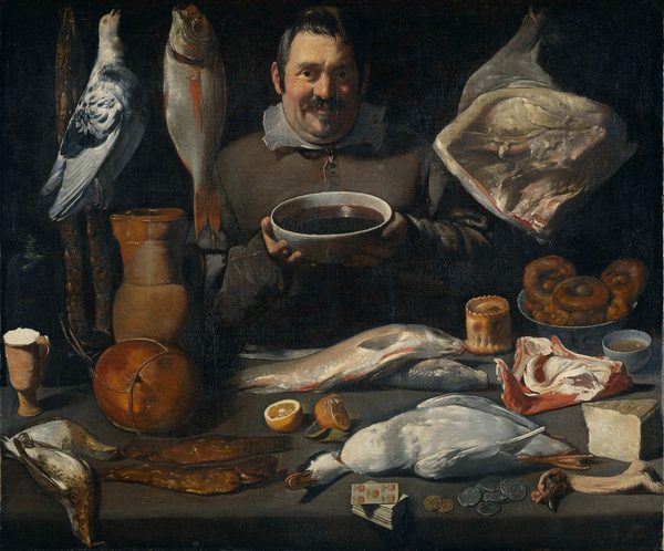 Kitchen Scene - 1610-25 by Unknown author Unknown author